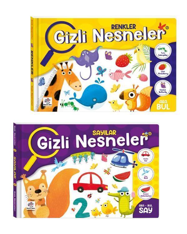 Yükselen Zeka İlk Etkinlik Kitabım Seti Sayılar ve Renkler - Image 1
