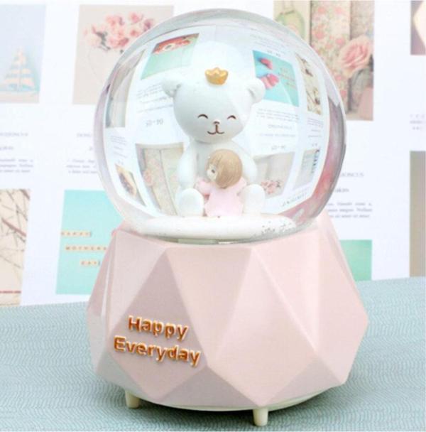 Coverzone Işıklı Müzikli Mini Boy Kar Küresi No-30 - Image 1