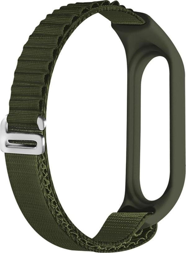 Coverzone Xiaomi Mi Band 3 Ve Mi Band 4 Ile Uyumlu Akıllı Bileklik Alpen Loop Yedek Kordon Çift Katmanlı Kumaş - Image 1