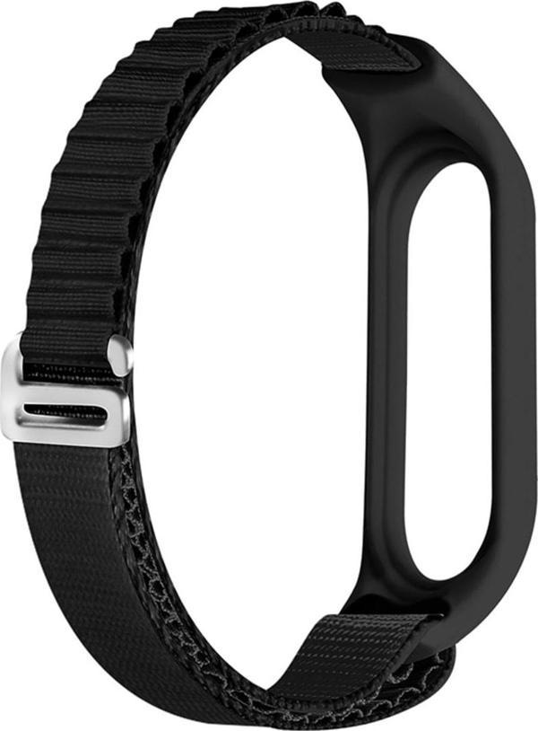 Coverzone Xiaomi Mi Band 3 Ve Mi Band 4 Ile Uyumlu Akıllı Bileklik Alpen Loop Yedek Kordon Çift Katmanlı Kumaş - Image 1