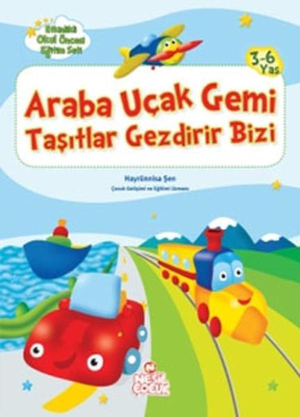 Araba Uçak Gemi Taşıtlar Gezdirir B - Nesil Çocuk Yayınları - Image 1