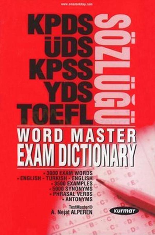 Word Master Exam Dıctıonary Kpds-Üds-Kpss-Toefl Sözlüğü - Kurmay Yayınevi - Image 1