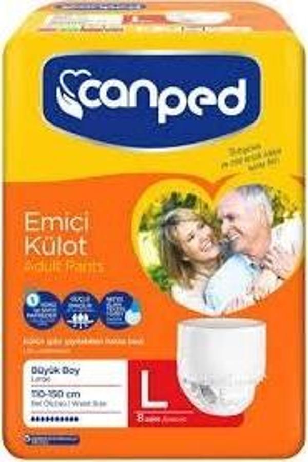Canped Emici Külot Hasta Bezi Large 30 Adet - Image 1