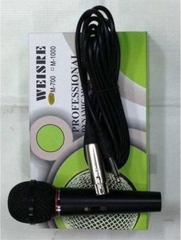 WEİSRE WM-700 KABLOLU EL MİKROFONU - Image 1
