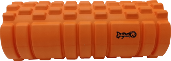 DragonDo Kısa Foam Roller Tırtıklı - Masaj Köpüğü - Turuncu - Image 1
