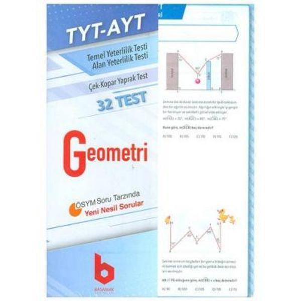 Basamak Yayınları Tyt-Ayt Geometri Yaprak Test - Basamak Yayınları - Image 1
