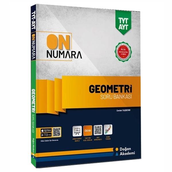 Doğan Akademi Yayınları Tyt-Ayt Geometri On Numara Soru Bankası  - Doğan Akademi - Image 1