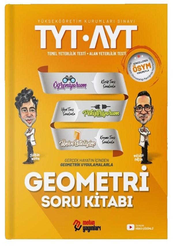 Metin Yayınları Tyt-Ayt Geometri Soru Bankası - Metin Yayınları - Image 1