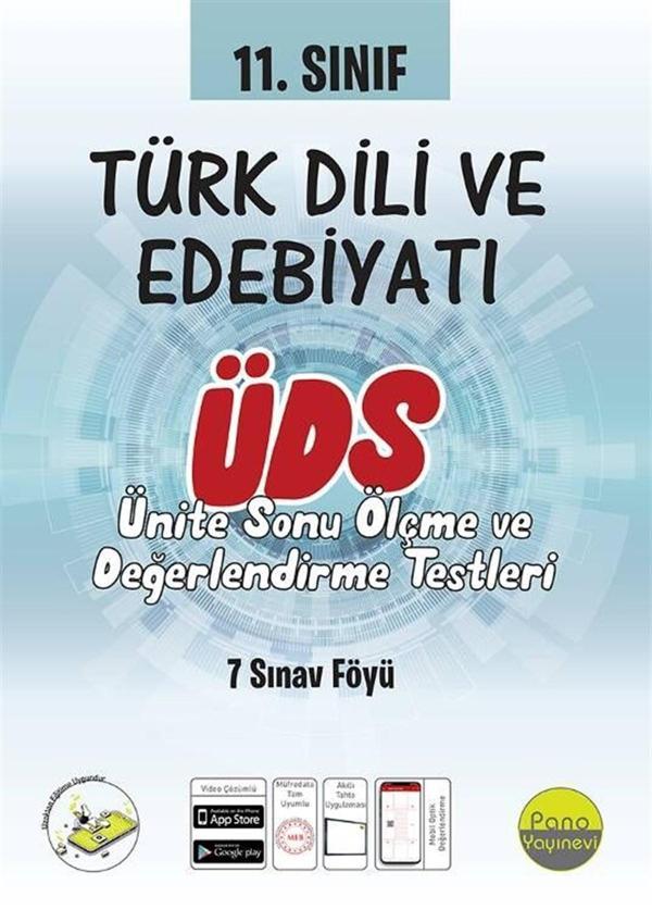 Pano Yayınları 11. Sınıf Edebiyat Ünite Değerlendirme Sınavı - Pano Yayınları - Image 1