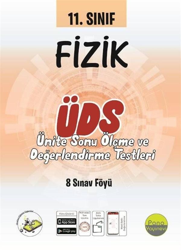 Pano Yayınları 11. Sınıf Fizik Ünite Değerlendirme Sınavı - Pano Yayınları - Image 1