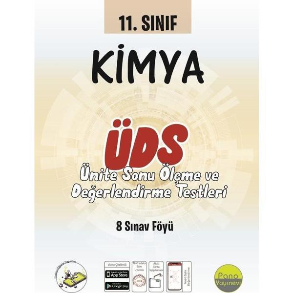 Pano Yayınları 11. Sınıf Kimya Ünite Değerlendirme S. - Pano Yayınları - Image 1