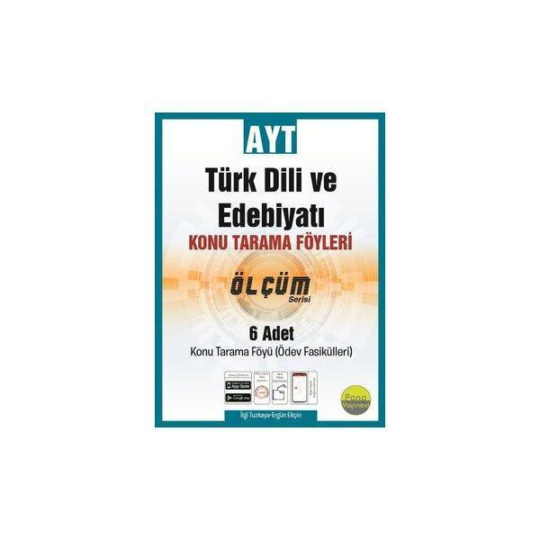 Pano Yayınları Ayt Edebiyat Konu Tarama Föyleri - Pano Yayınları - Image 1