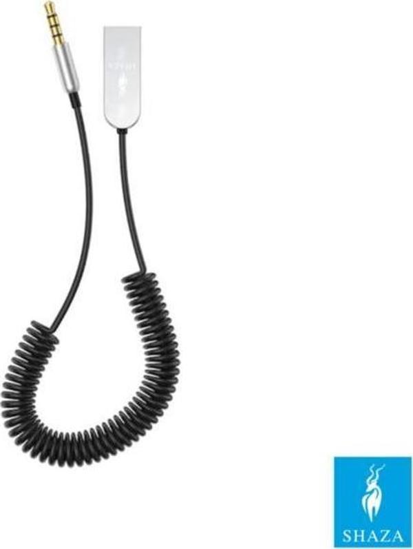 SHAZA USB Wireless Bluetooth Araç Kiti Hifi Stereo Ses Alıcısı Aux 3.5mm Jack Adaptörü Bluetooth 5.0 - Image 1