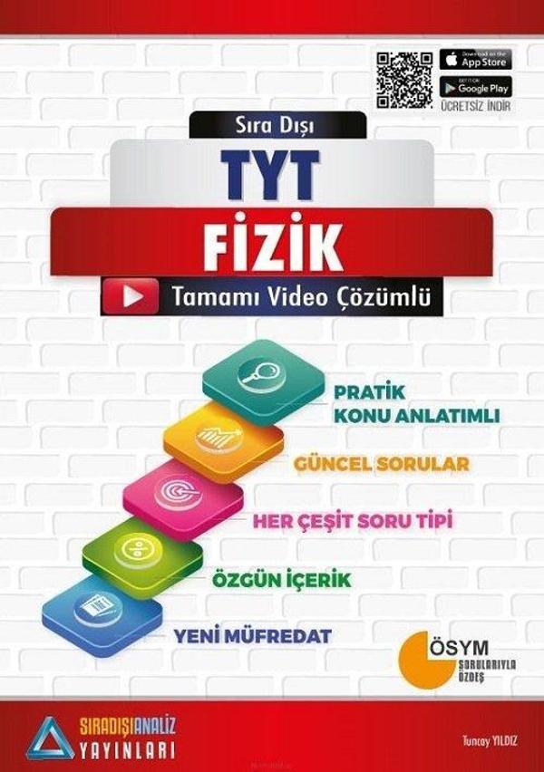 Sıradışıanaliz Yayınları Tyt Fizik Konu Özetli Soru Bankası - Sıradışı Analiz Yayınları - Image 1