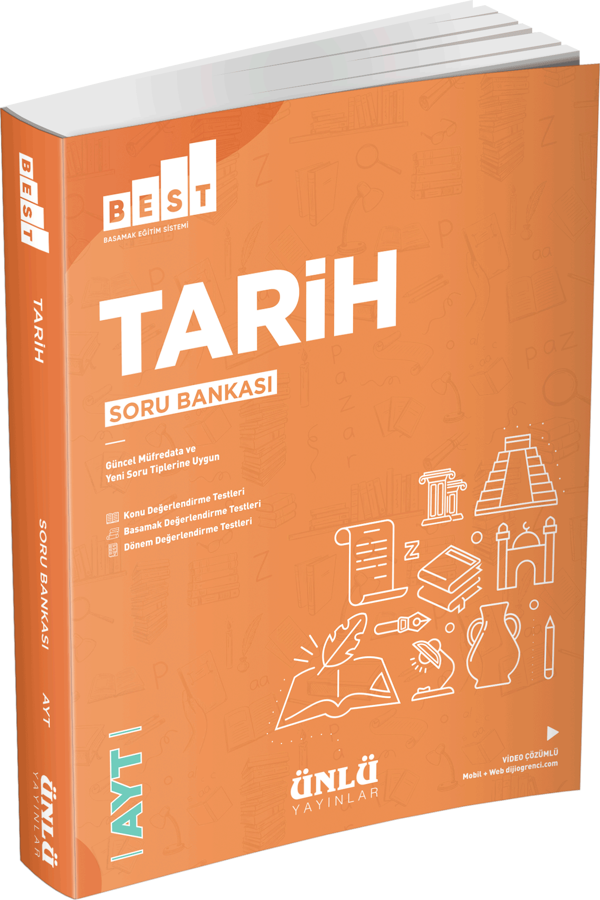 Ünlü Yayınları Ayt Tarih Best Soru Bankası - Ünlüler Yayınları - Image 1