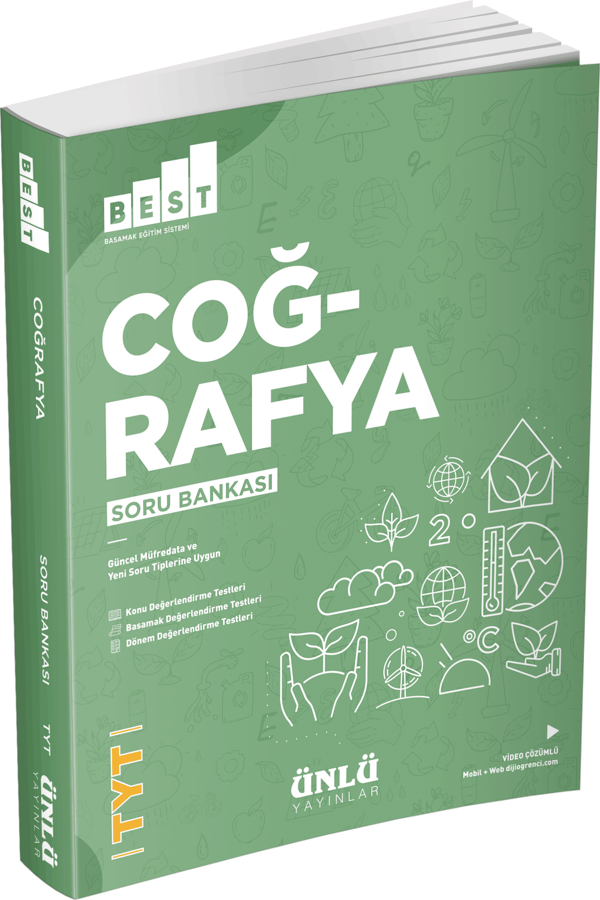 Ünlü Yayınları Tyt Coğrafya Soru Best Bankası - Ünlüler Yayınları - Image 1