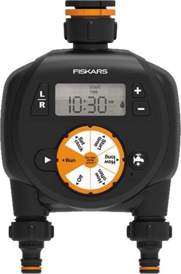Fiskars 1054792 Çift Çıkışlı Sulama Bilgisayarı - Image 1