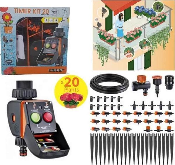Claber 90763 Zamanlayıcılı Damla Sulama Sistemi - Image 1
