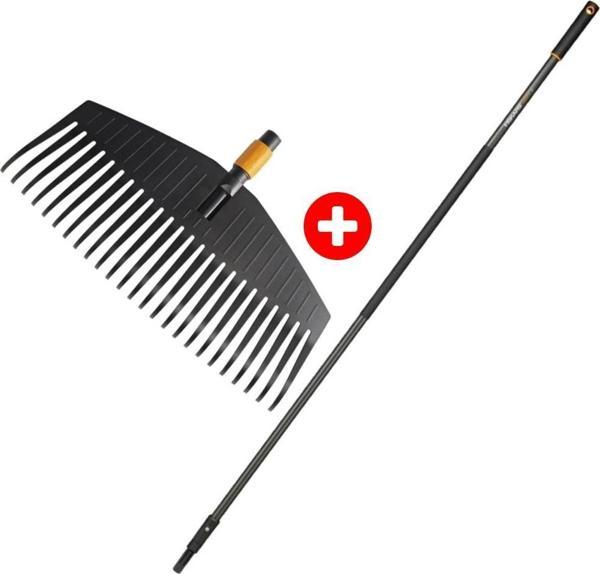 Fiskars 135013 Quıckfıt Yaprak Süpürgesi + Grafit Sap 156 cm - Image 1