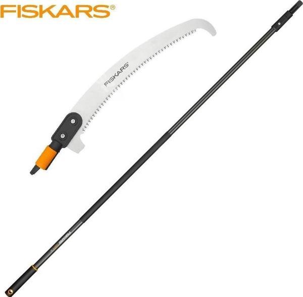 Fiskars 136527 Yüksek Dal Kesimi Eğimli Testere ve 156 cm Sap - Image 1