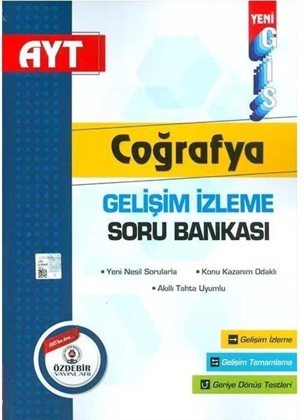 Özdebir Yayınları Ayt Coğrafya Soru Bankası Gis - Özdebir Yayınları - Image 1