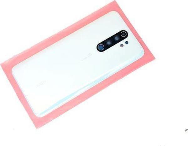 Tkgz Xiaomi Redmi Note 8 PRO Arka Kapak (Cam Lensli) Beyaz - Image 1