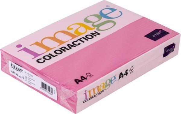 İmage A4 Renkli Fotokopi Kağıdı Açık Pembe 1 Paket 500 Adet - Image 1
