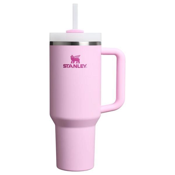 Stanley Quencher H2.O FlowState™ Tumbler Pipetli Termos 1.18L - Cherry Blossom - Image 1