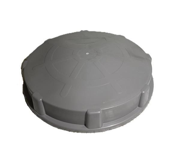 POLİETİLEN 32 CM SU DEPOSU KAPAĞI GRİ - Image 1
