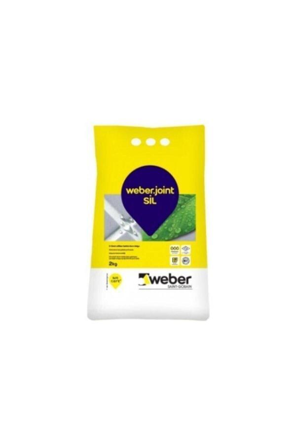 WEBER Joint Sil. 2kg Derz Dolgu Bozdağ Krem - Image 1
