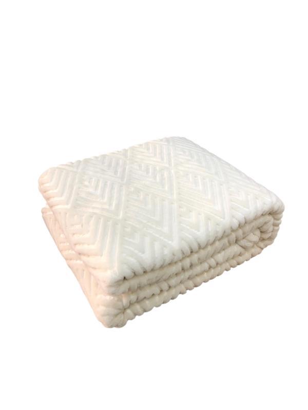 Merinos Embos Tek Kişilik Kutulu Battaniye 160 x 220 - Image 1