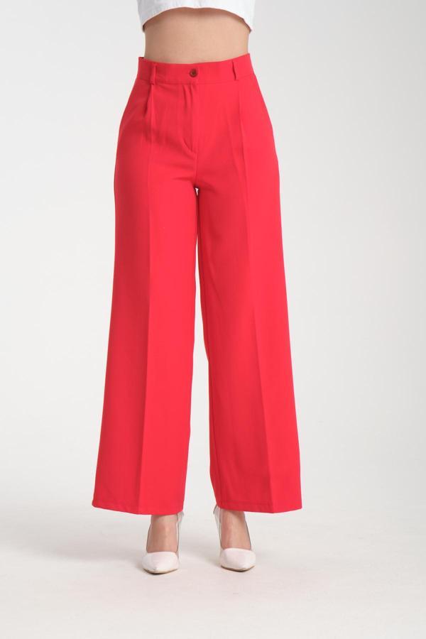 Kadın Plazzo Kumaş Pantolon 2985 - Image 1