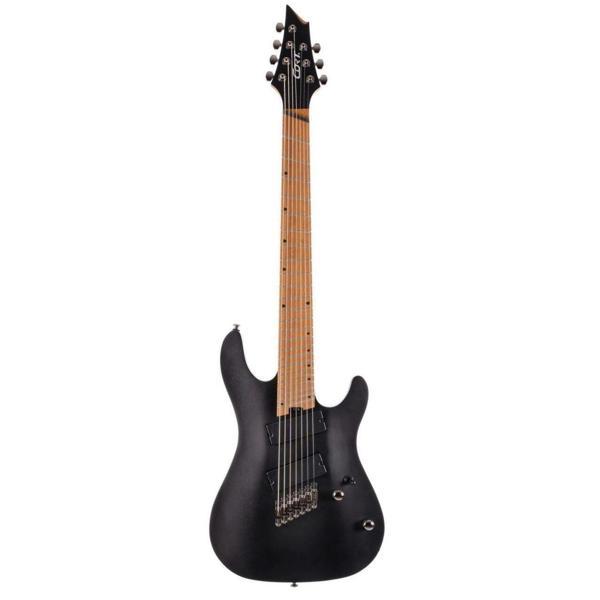 CORT ENDONEZYA ELEKTRO GİTAR 7 TELLİ OPEN PORE BLACK - Image 1