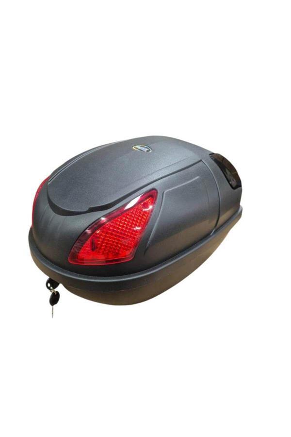 Elektrikli Bisiklet -motosiklet E-bike arka çanta Kilitli Siyah Kilitli e-bike port çanta 19 litre - Image 1