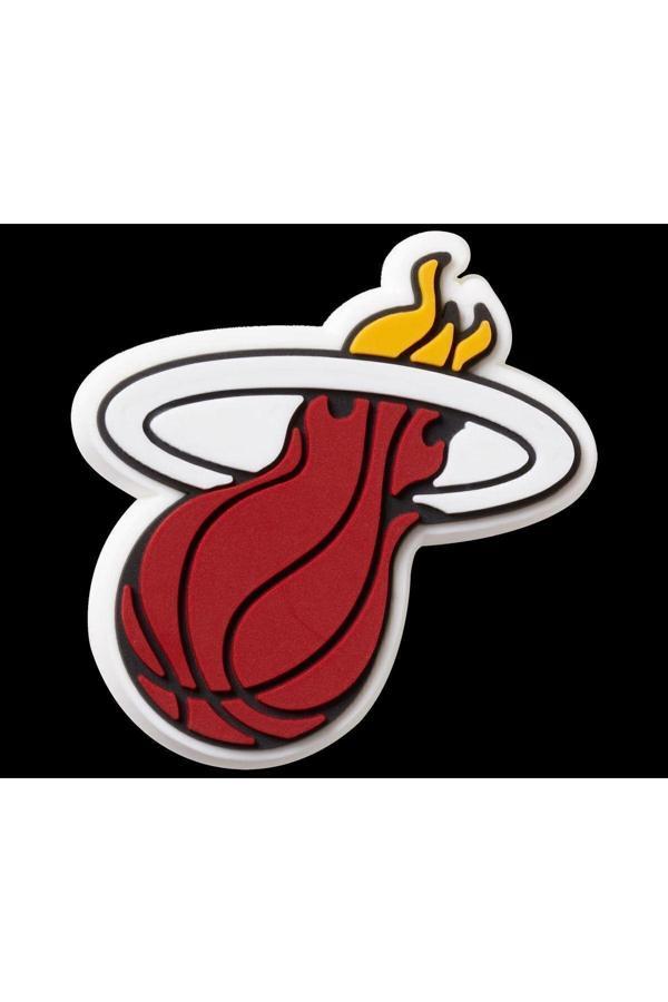 Jibbitz Nbamiamiheatlogo Unisex Renkli 10011527-1 - Image 1