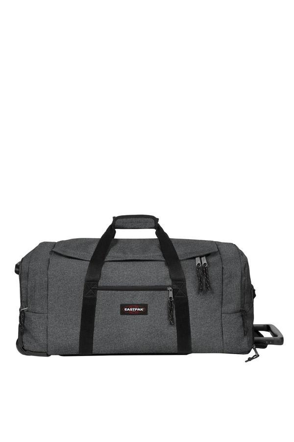 Eastpak Leatherface M + Unisex Siyah Valiz Ek00032E77H1 - Image 1