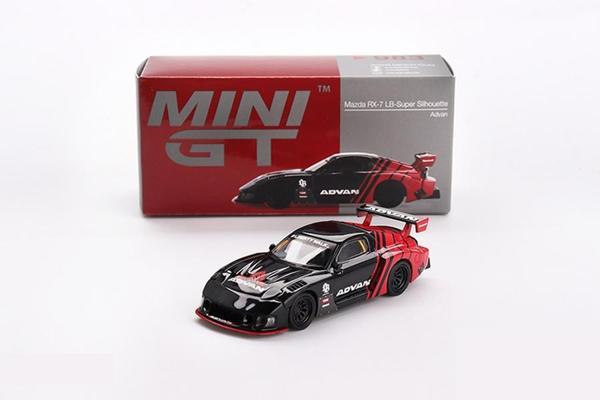 Mini GT 1/64 983 Mazda RX-7 LB-Super Silhouette Advan - Image 1