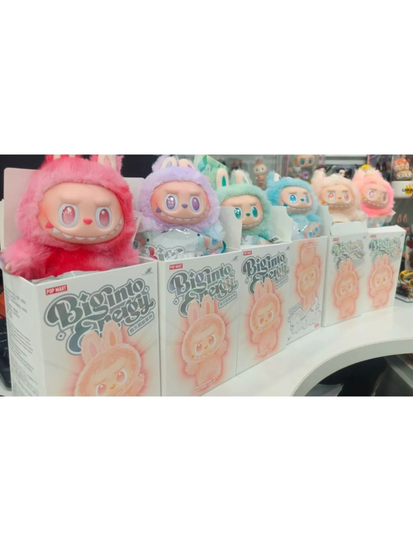 Labubu Pop Mart The Monsters Big into Energy Series Vinyl Plush Pendant Single Blind Box - Image 1