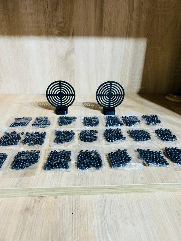 Hedef 2 Adet 9 cm + 21 Paket Plastik Boncuk - Image 1