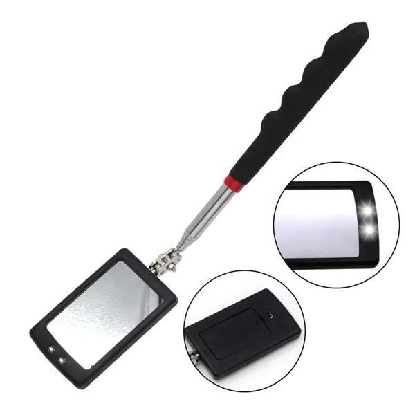 TELESKOPİK UZAYAN KATLANIR IŞIKLI AYNA (90CM UZAMA BOYU)  - Image 1