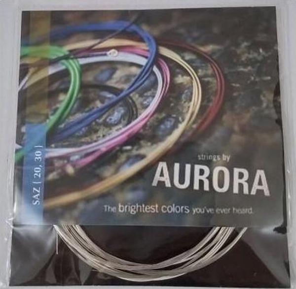 AURORA ABT020 0.20 BAĞLAMA TELİ UZUN SAP BEYAZ BAMLI - Image 1