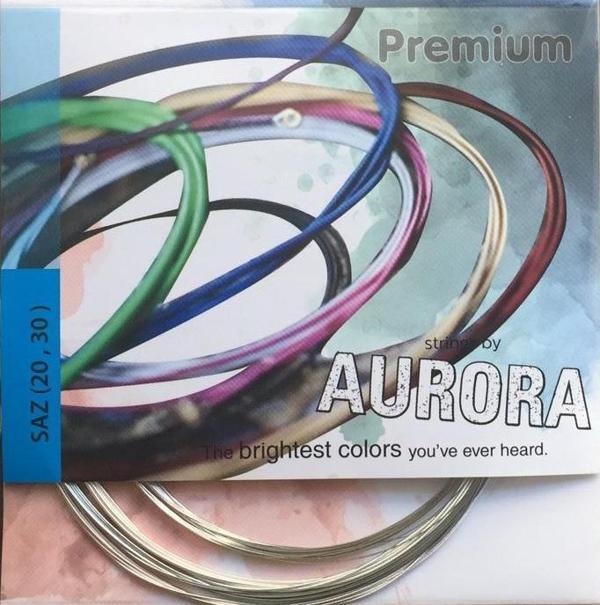 AURORA PREMİUM BEYAZ BAMLI 0.20 SAZ TELİ UZUN SAP - Image 1