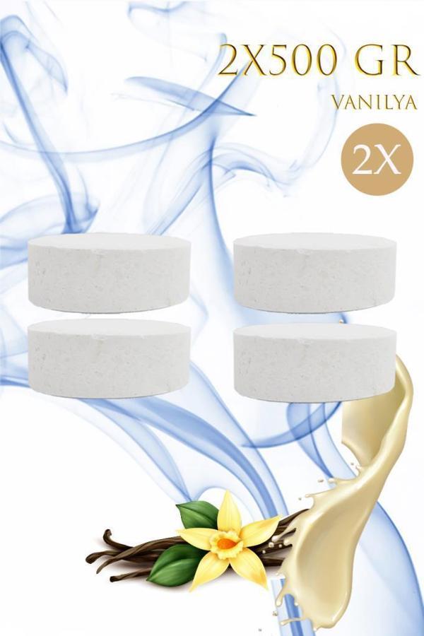 2 Adet 2x500 gr Nem Alıcı Rutubet Ve Küf Önleyici Yedek Tablet Vanilya - Image 1