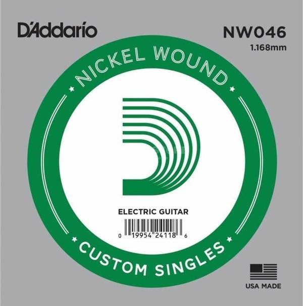 DADDARİO NW046 .046 ELEKTRO VE AKUSTİK GİTAR TEK TEL - Image 1