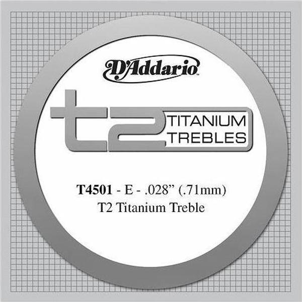 DADDARİO T4501 TİTANİUM NORMAL - Mİ TEK TEL KLASİK GİTAR TEK TEL - Image 1