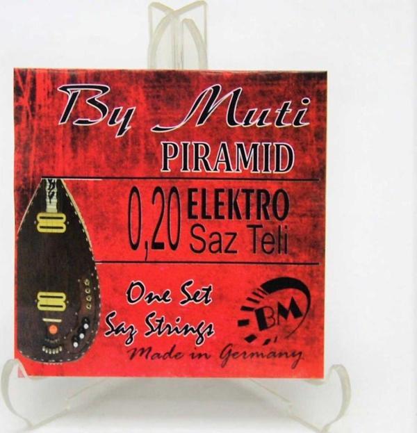 BY MUTİ MT-20 ELEKTRO BAĞLAMA TELİ TOPUZLU TAKIM - Image 1