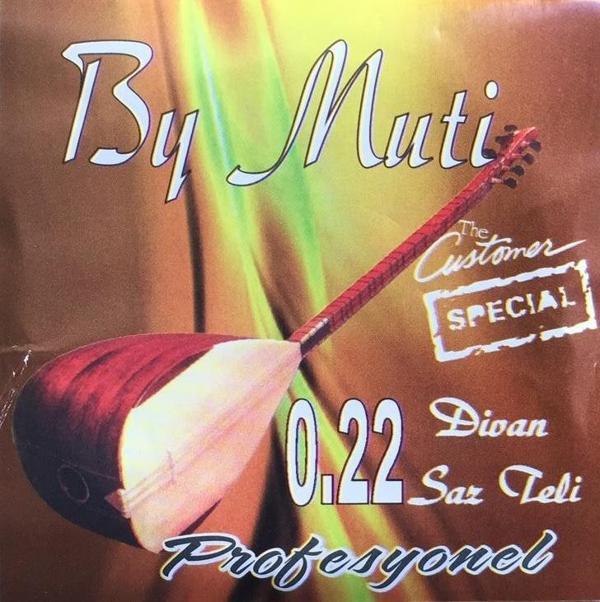 BY MUTİ MT-22 DİVAN TELİ 0.22 BEYAZ BAM BAMLI - Image 1