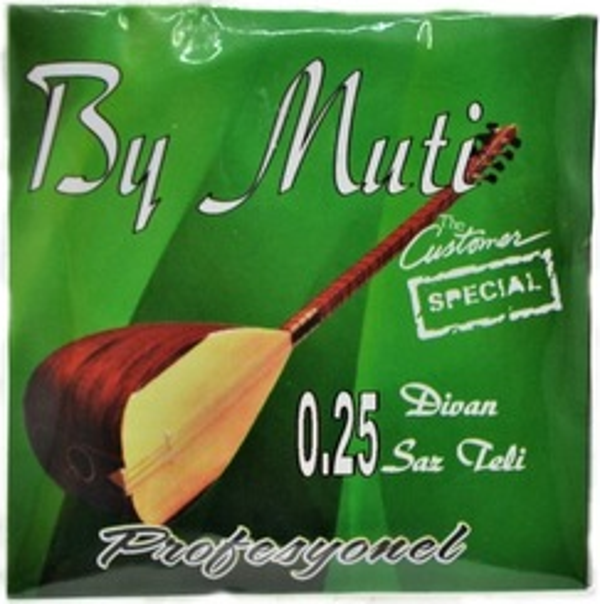 BY MUTİ MT-25 DİVAN TELİ 0.25 BEYAZ BAM BAMLI - Image 1