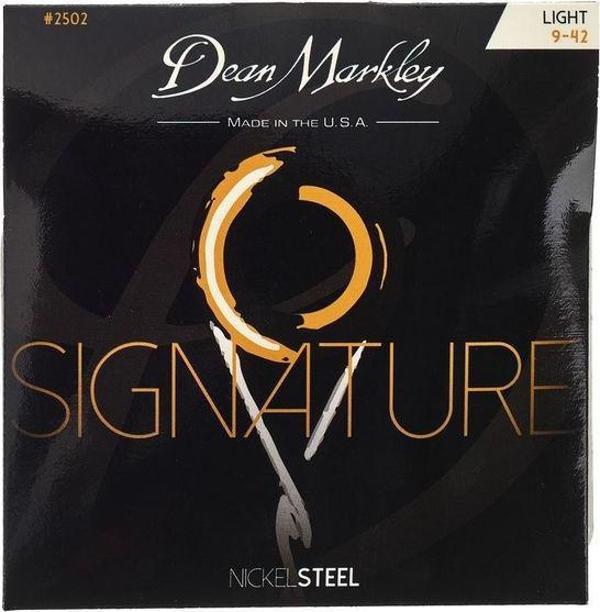 DEAN MARKLEY 2502 NİCKEL STEEL LİGHT (9-42) - ELEKTRO GİTAR TEL - Image 1