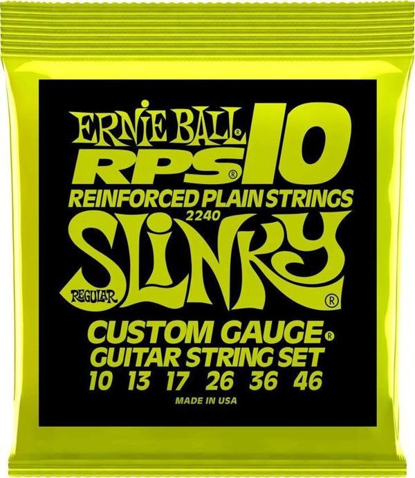 ERNİE BALL P02240 SLİNKY TAKIM TEL ELEKTRO GİTAR TELİ 010-046 - Image 1